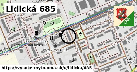 Lidická 685, Vysoké Mýto