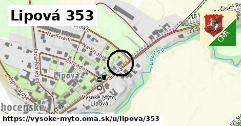 Lipová 353, Vysoké Mýto