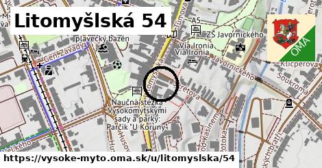 Litomyšlská 54, Vysoké Mýto