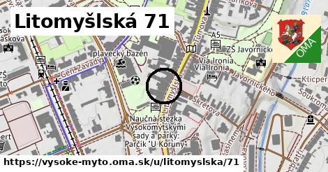 Litomyšlská 71, Vysoké Mýto