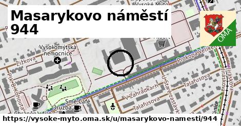 Masarykovo náměstí 944, Vysoké Mýto