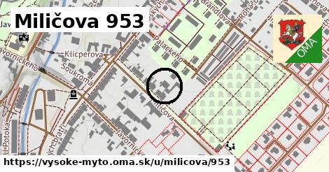 Miličova 953, Vysoké Mýto