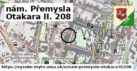 nám. Přemysla Otakara II. 208, Vysoké Mýto