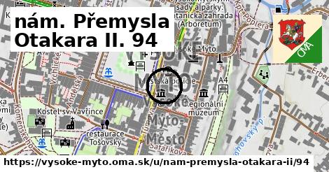 nám. Přemysla Otakara II. 94, Vysoké Mýto