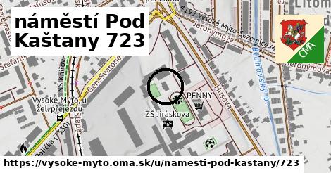 náměstí Pod Kaštany 723, Vysoké Mýto