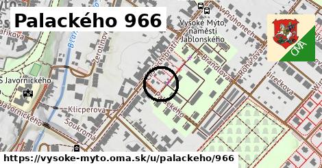 Palackého 966, Vysoké Mýto