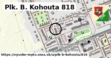 Plk. B. Kohouta 818, Vysoké Mýto