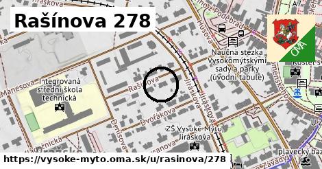 Rašínova 278, Vysoké Mýto