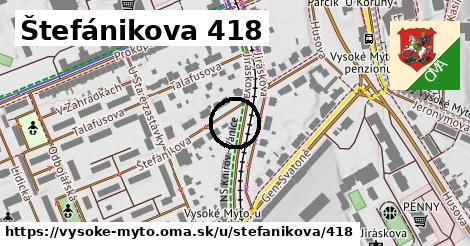 Štefánikova 418, Vysoké Mýto