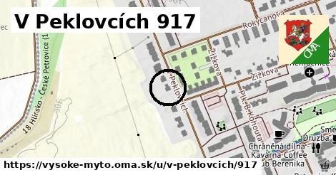 V Peklovcích 917, Vysoké Mýto