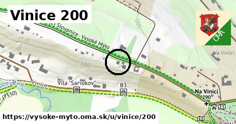 Vinice 200, Vysoké Mýto