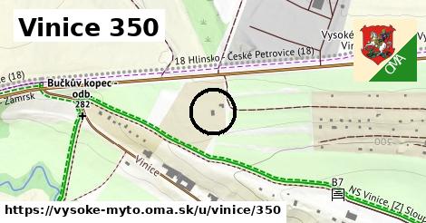 Vinice 350, Vysoké Mýto
