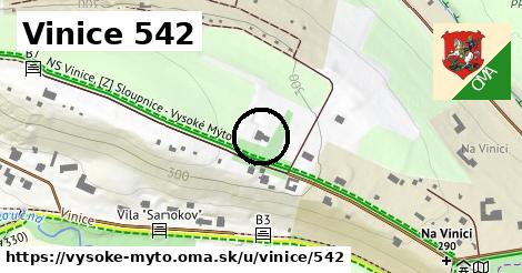 Vinice 542, Vysoké Mýto