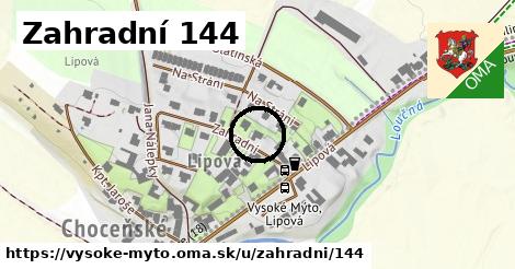 Zahradní 144, Vysoké Mýto