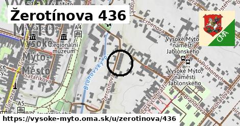 Žerotínova 436, Vysoké Mýto