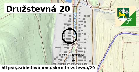 Družstevná 20, Zábiedovo