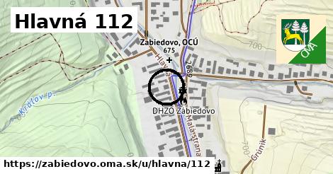 Hlavná 112, Zábiedovo