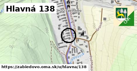 Hlavná 138, Zábiedovo