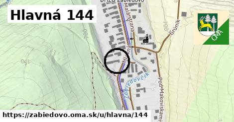 Hlavná 144, Zábiedovo