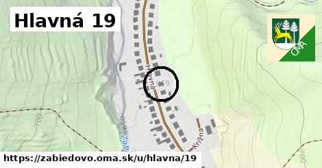 Hlavná 19, Zábiedovo