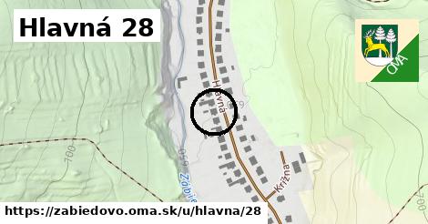 Hlavná 28, Zábiedovo
