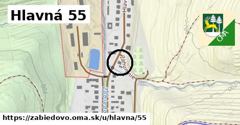 Hlavná 55, Zábiedovo