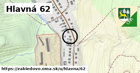 Hlavná 62, Zábiedovo