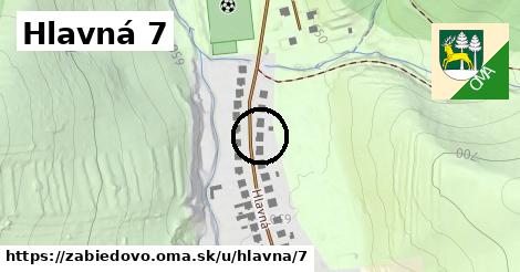 Hlavná 7, Zábiedovo