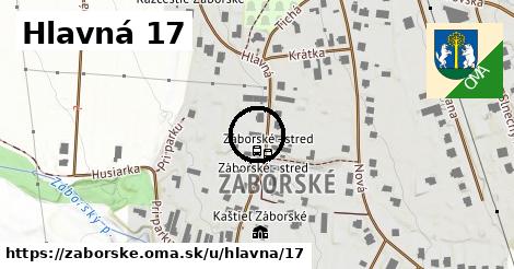 Hlavná 17, Záborské