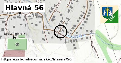 Hlavná 56, Záborské