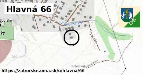 Hlavná 66, Záborské