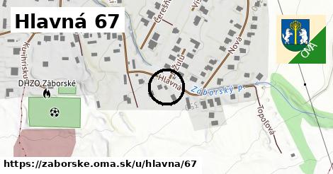 Hlavná 67, Záborské