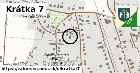 Krátka 7, Záborské