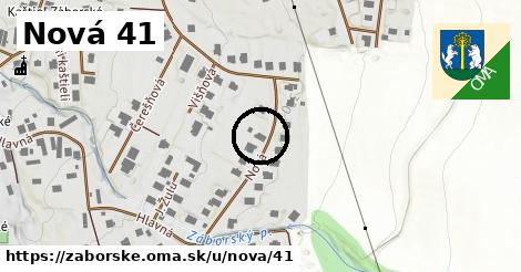 Nová 41, Záborské