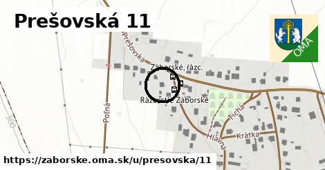 Prešovská 11, Záborské
