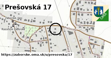 Prešovská 17, Záborské