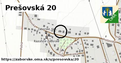 Prešovská 20, Záborské