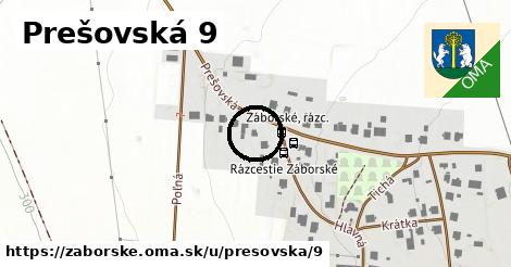 Prešovská 9, Záborské