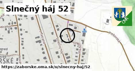 Slnečný háj 52, Záborské