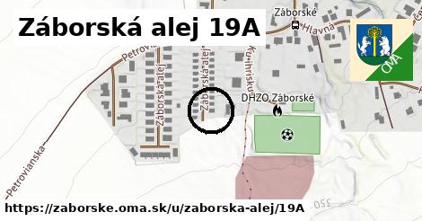 Záborská alej 19A, Záborské