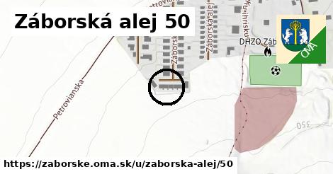 Záborská alej 50, Záborské