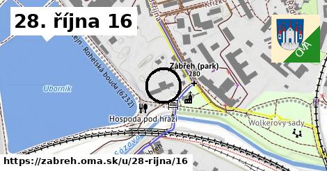 28. října 16, Zábřeh