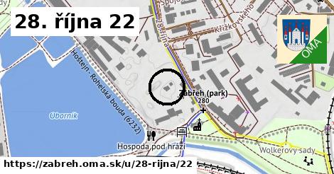 28. října 22, Zábřeh