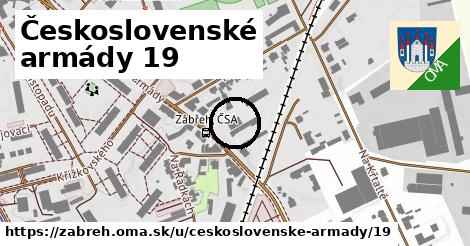 Československé armády 19, Zábřeh