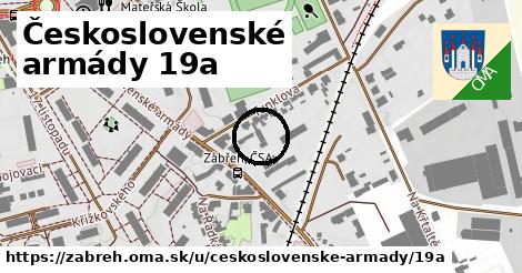 Československé armády 19a, Zábřeh