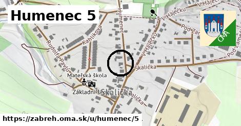 Humenec 5, Zábřeh