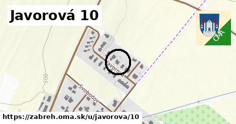 Javorová 10, Zábřeh