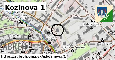 Kozinova 1, Zábřeh