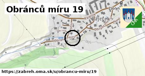 Obránců míru 19, Zábřeh