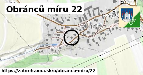 Obránců míru 22, Zábřeh